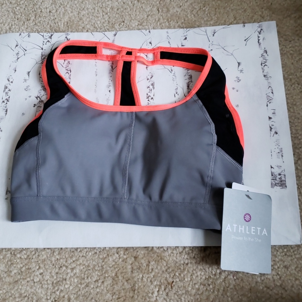 Athleta push the limit sports bra